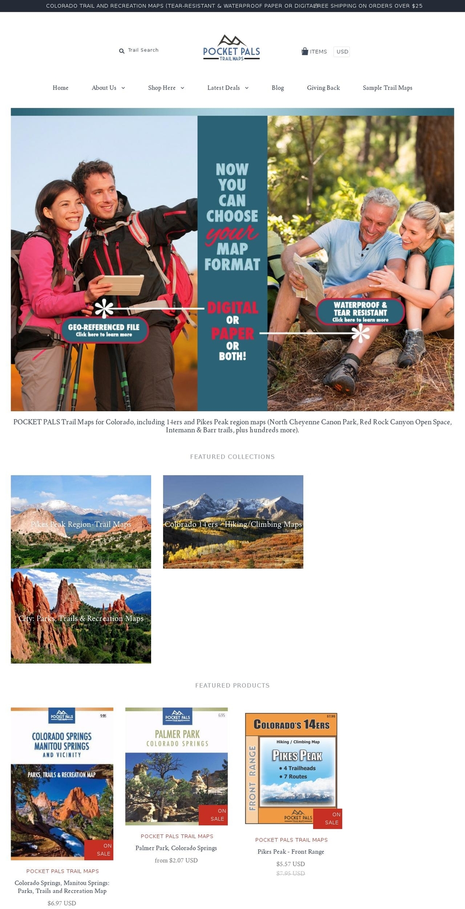 outdoorsllc.com shopify website screenshot