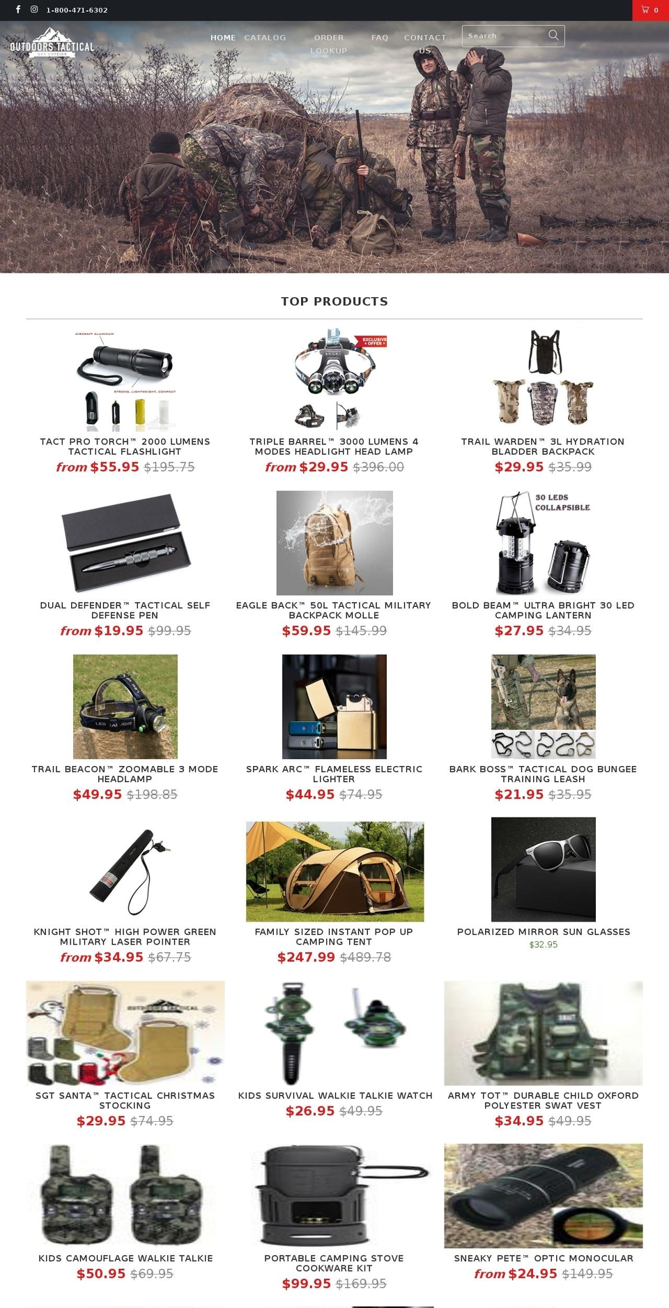 OT Theme 2.2 (Discount In Mini Cart) Shopify theme site example outdoorstacticalnews.com