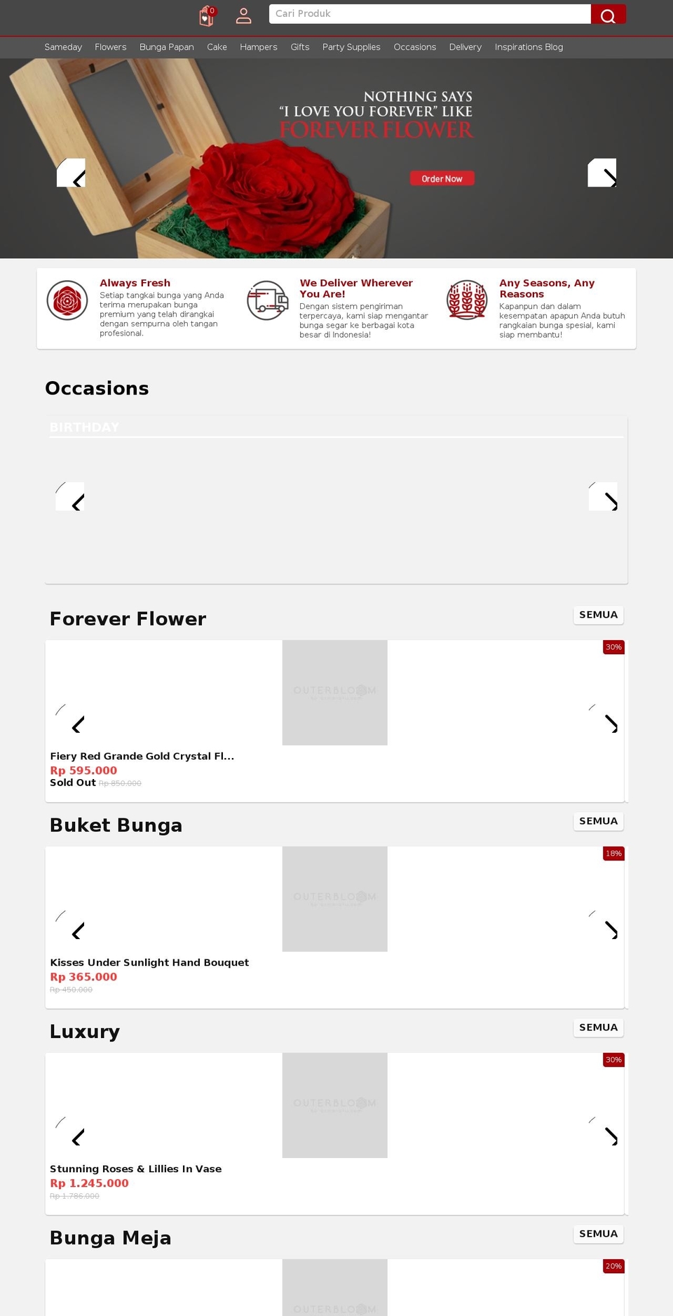 outerbloom1.myshopify.com shopify website screenshot
