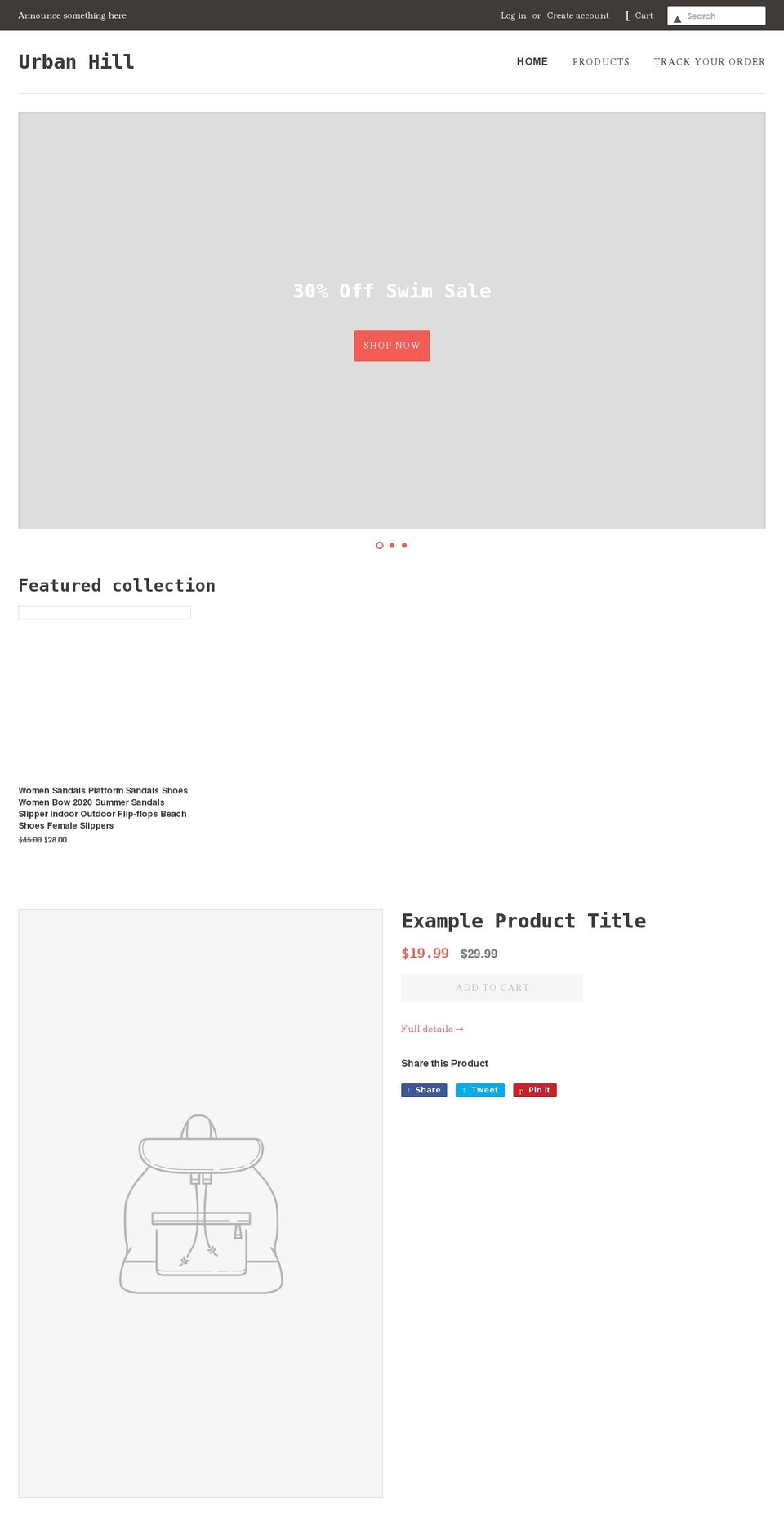 outergravity.myshopify.com shopify website screenshot
