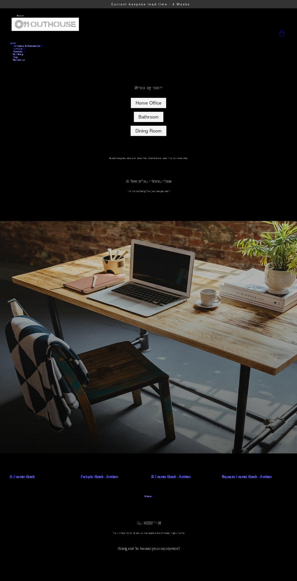 outhouse-byhand.com shopify website screenshot