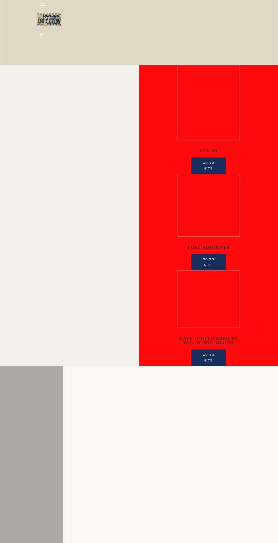 outlawseries.com shopify website screenshot