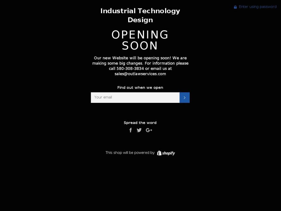 outlawservices.com shopify website screenshot