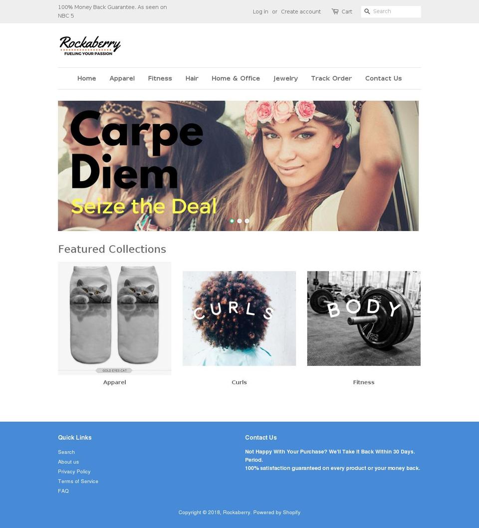 Working Minimal Shopify theme site example outletrocket.com