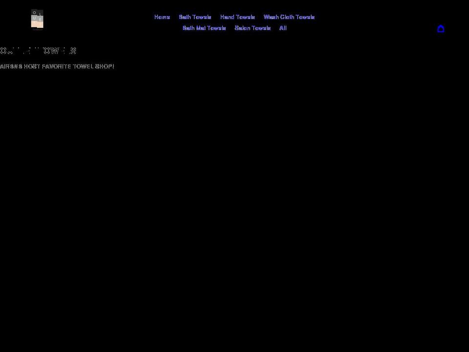 outlettowels.com shopify website screenshot