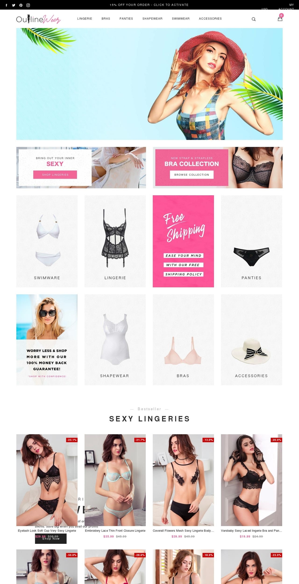 gemini-fashion01-v1-3-2 Shopify theme site example outlinewear.com