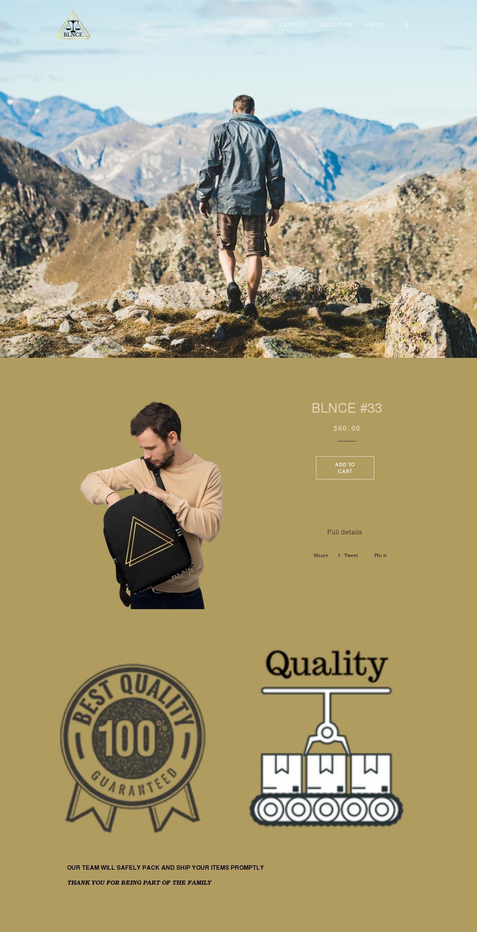 outlive.shop shopify website screenshot