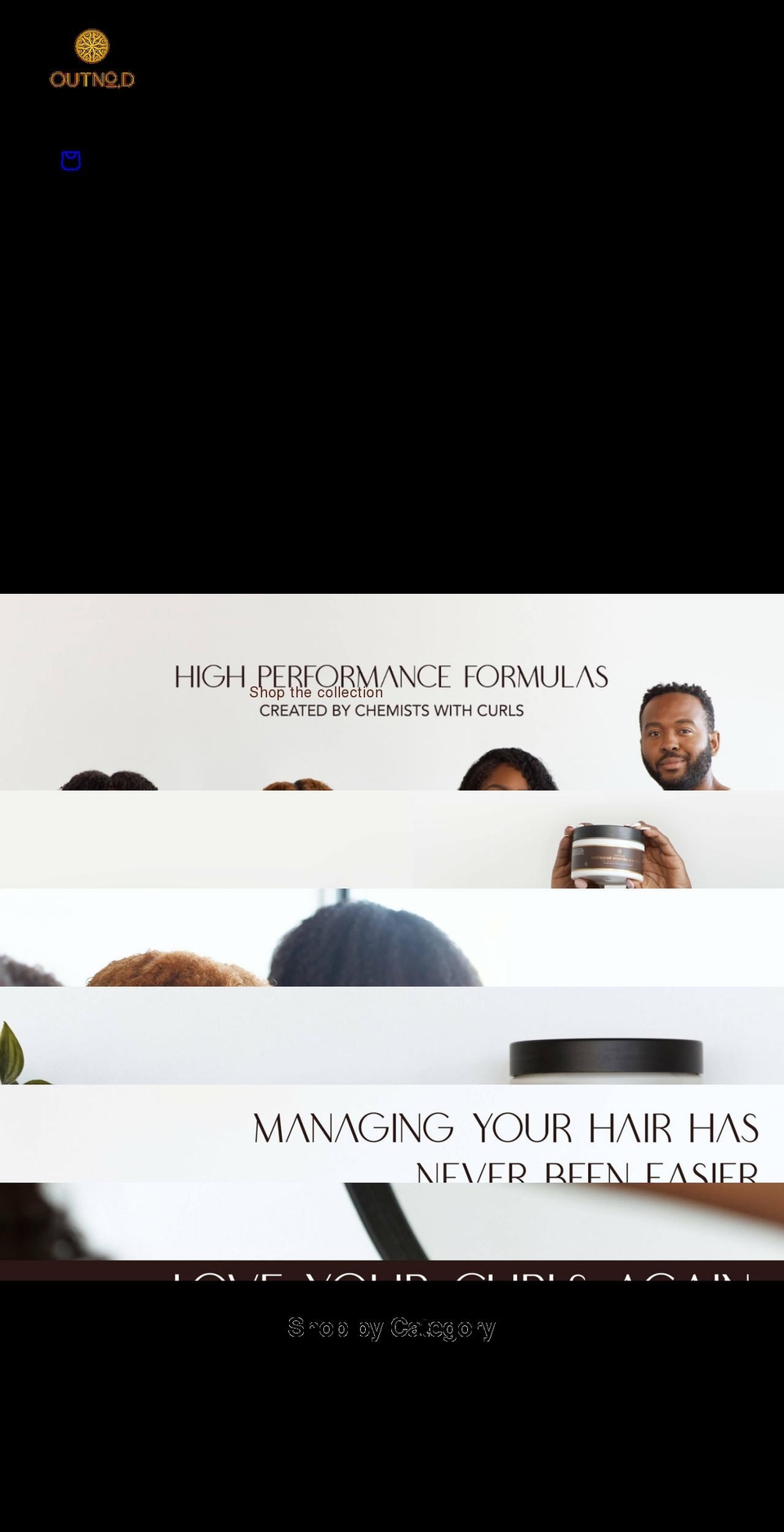 outnod.com shopify website screenshot