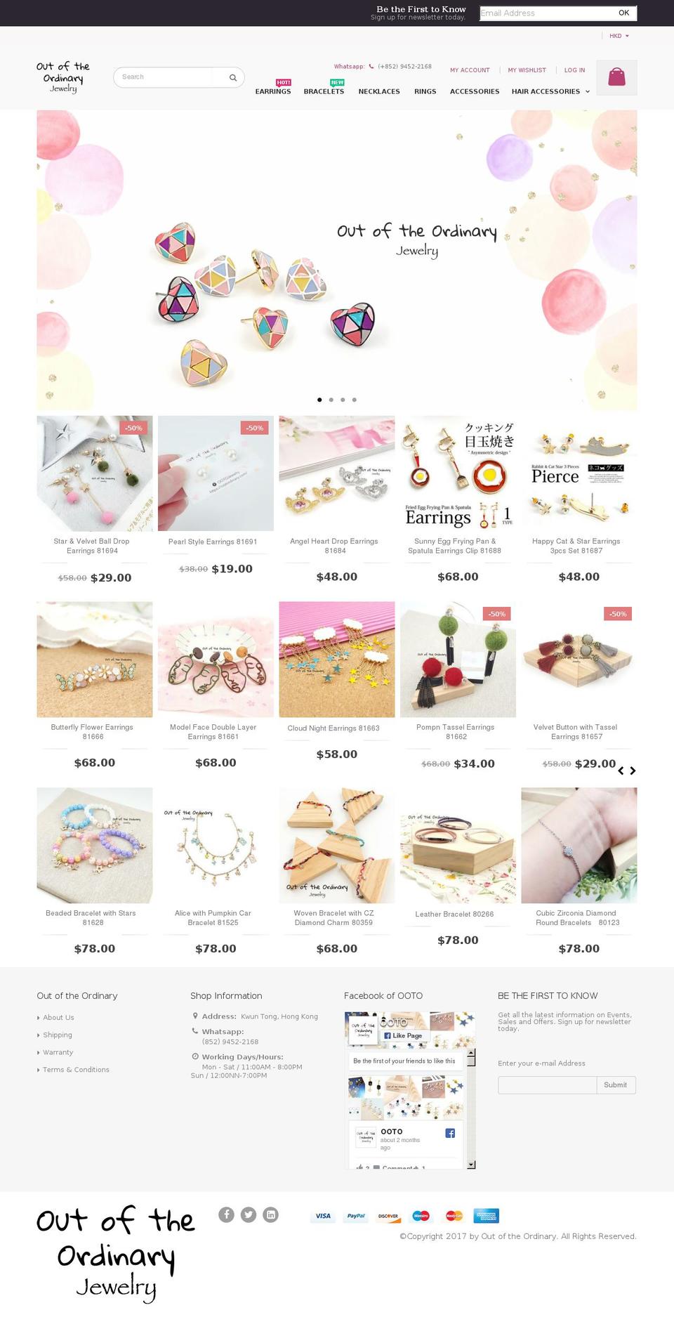 OOTO 20170517.01 Shopify theme site example outoftheordinaryjewelry.myshopify.com