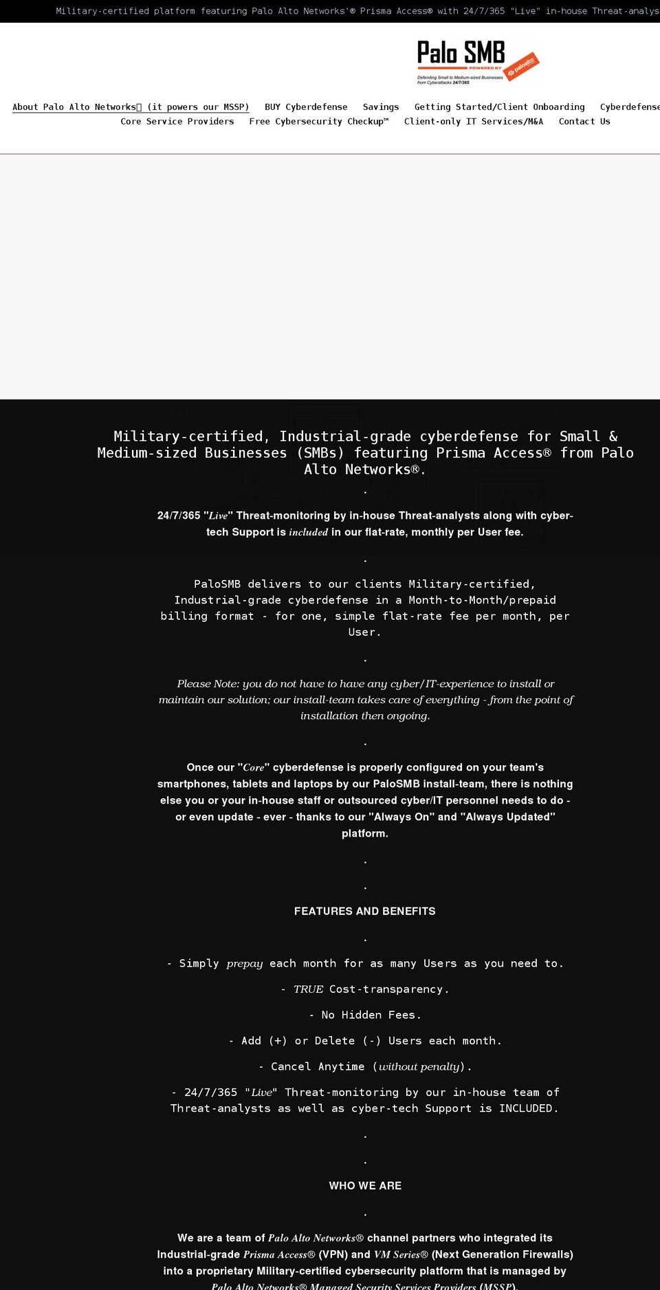outsourcecyber.com shopify website screenshot