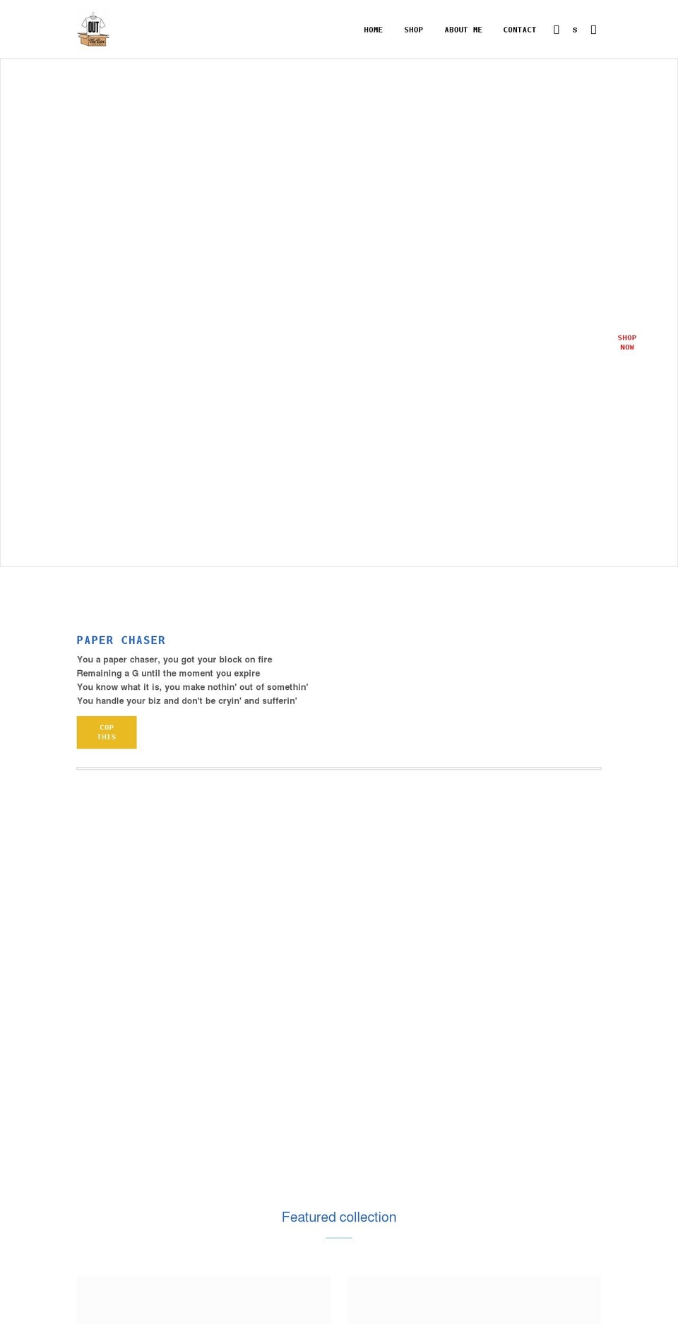 outtheboxapparel.com shopify website screenshot