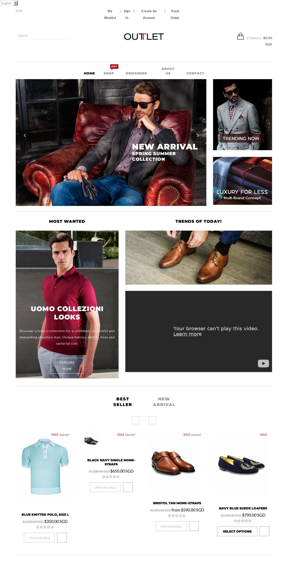 logan Shopify theme site example outtlet.com