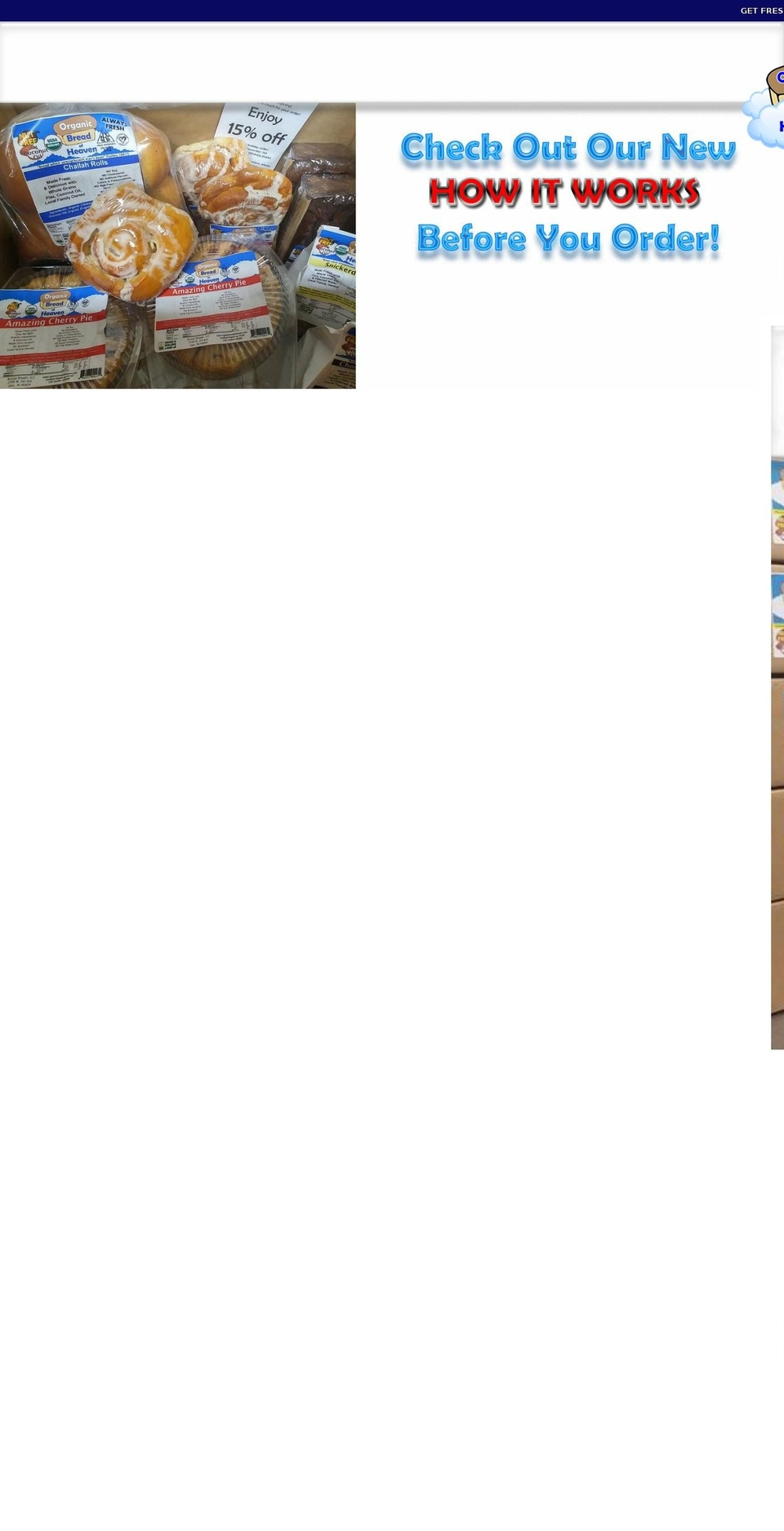 ovenfreshdelivery.com — Shopify storefront screenshot