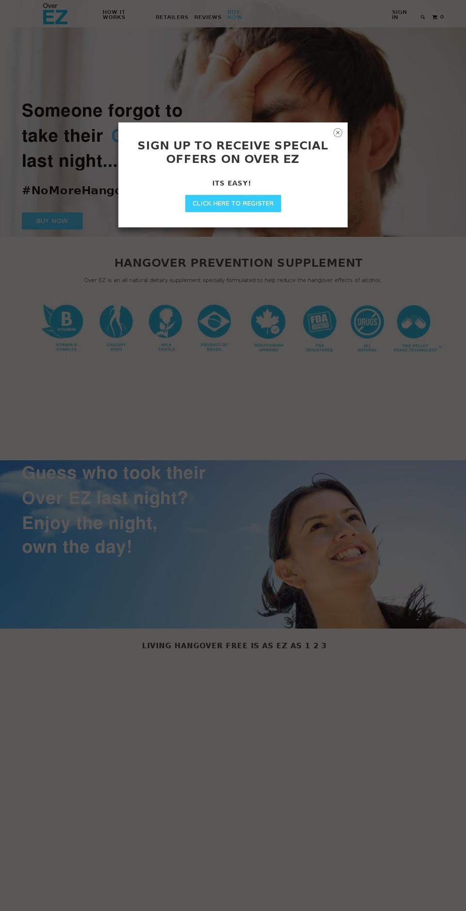 overezusa.com shopify website screenshot