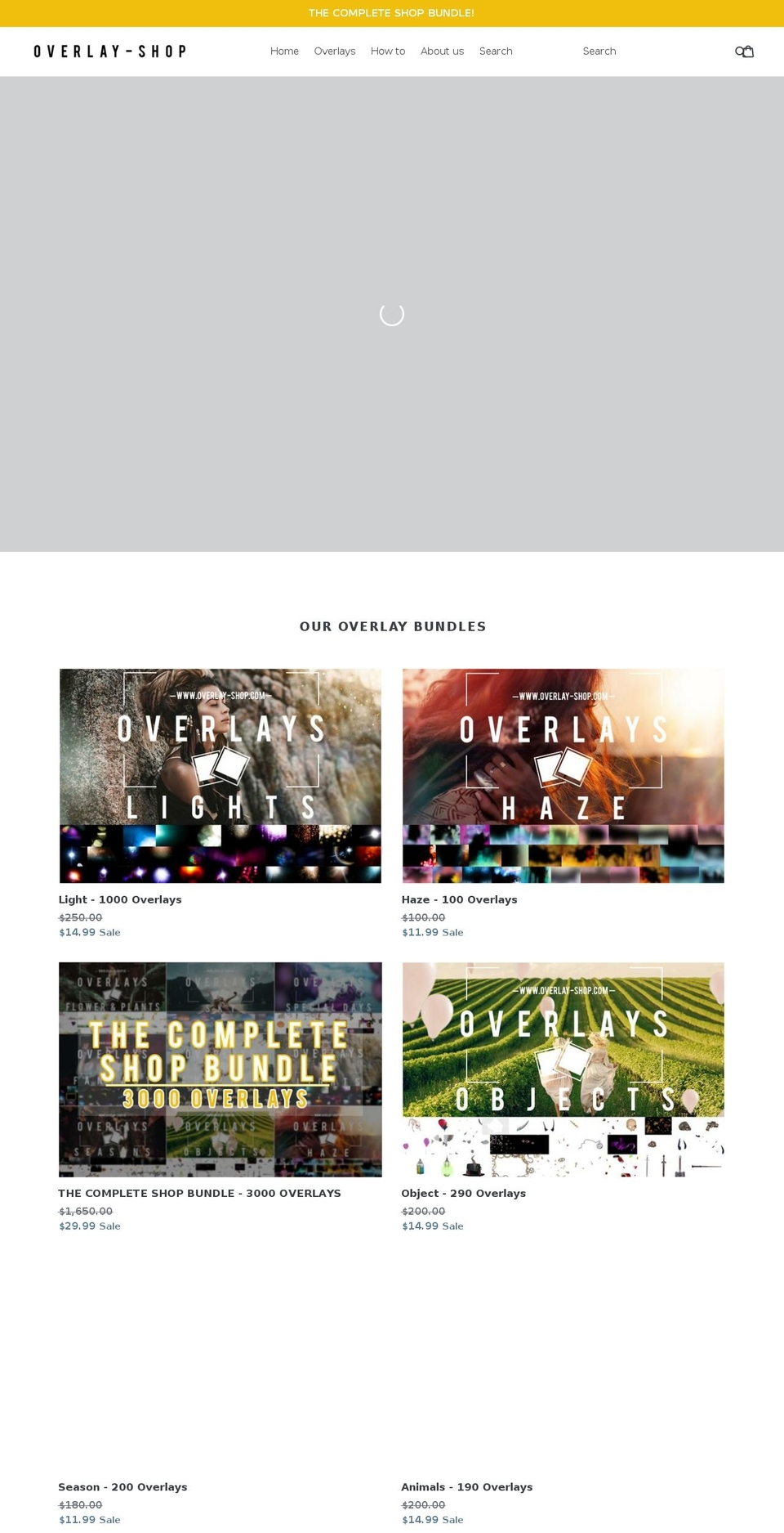 overlay-shop.com — Shopify storefront screenshot