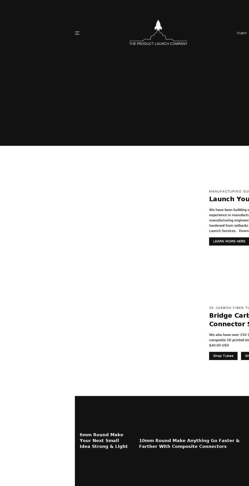 overnightcomposites.com shopify website screenshot
