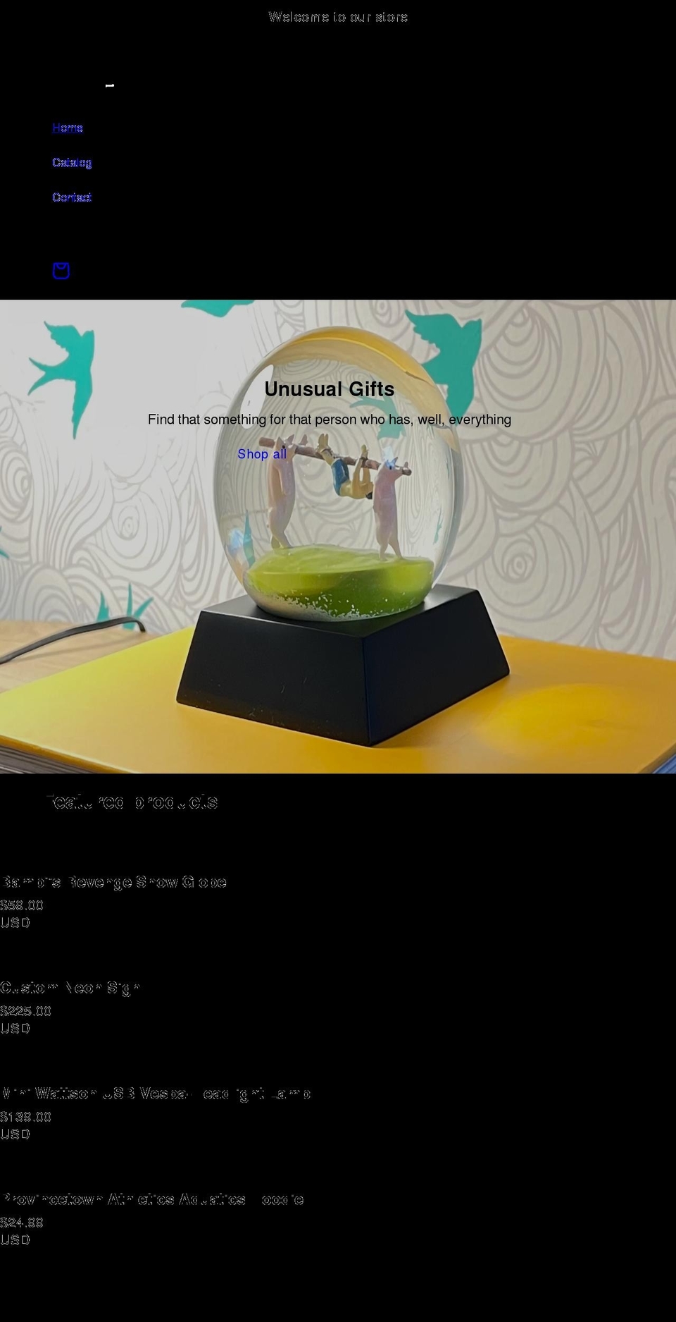 overourheads.com shopify website screenshot