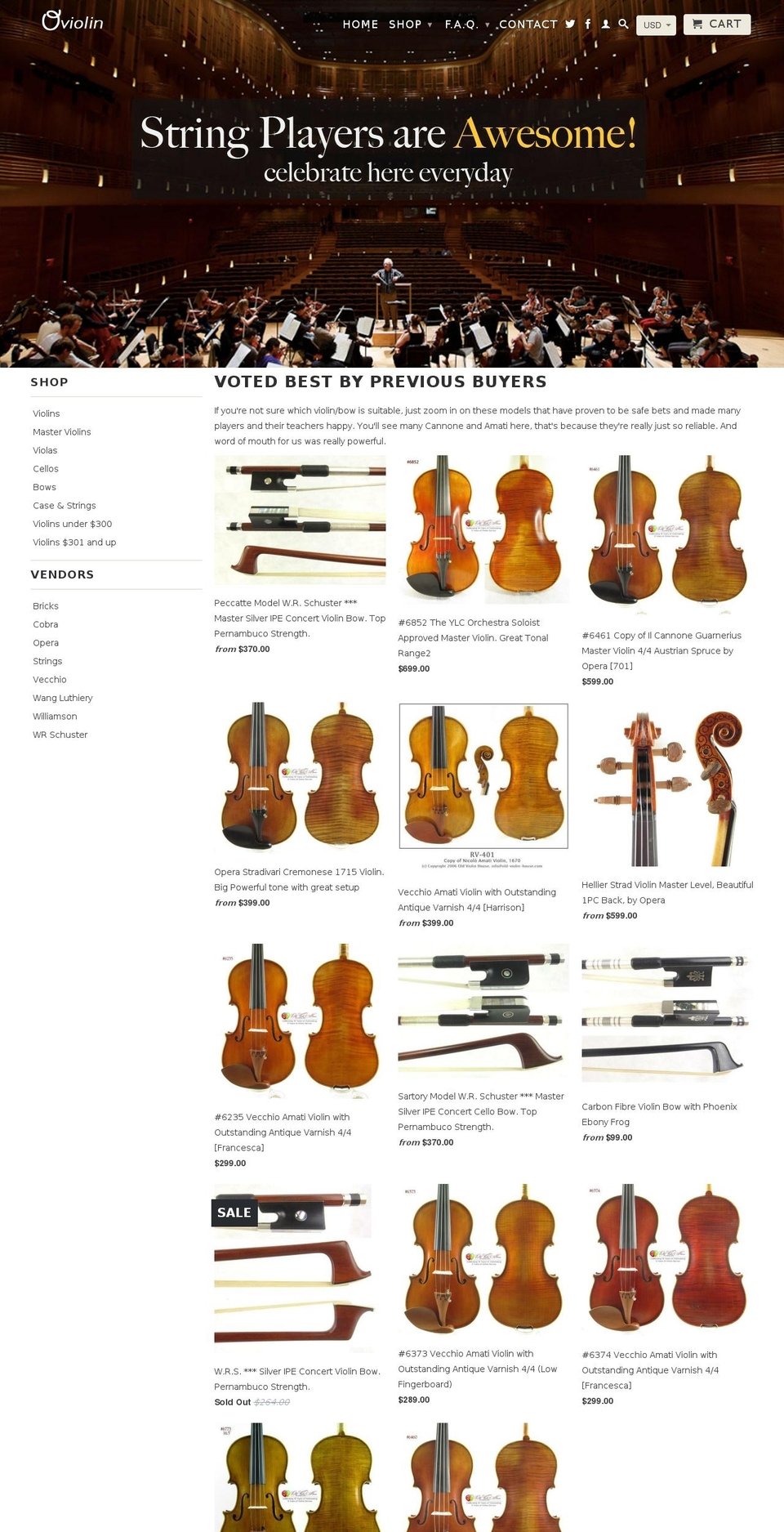 oviolin.com shopify website screenshot