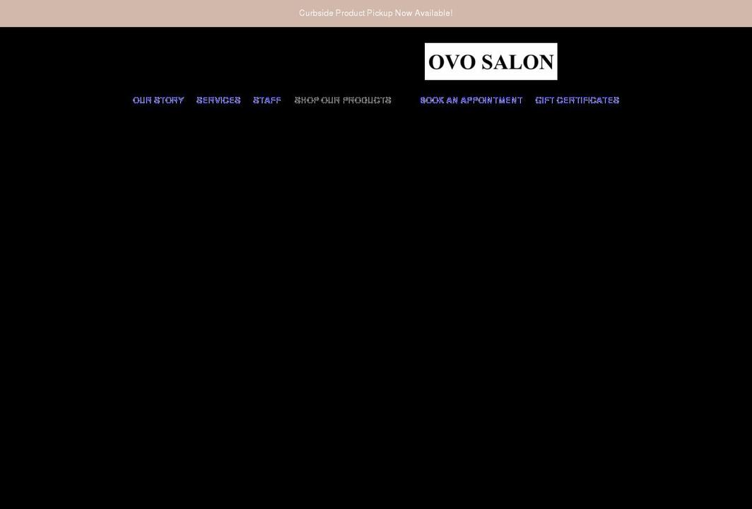ovosalon.com shopify website screenshot