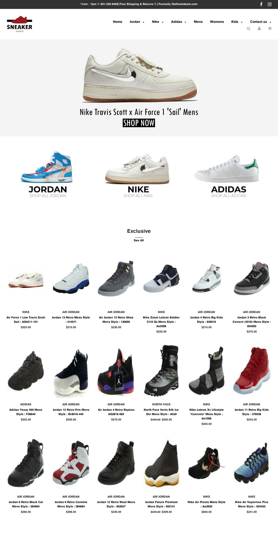 owlhootdeals.com shopify website screenshot