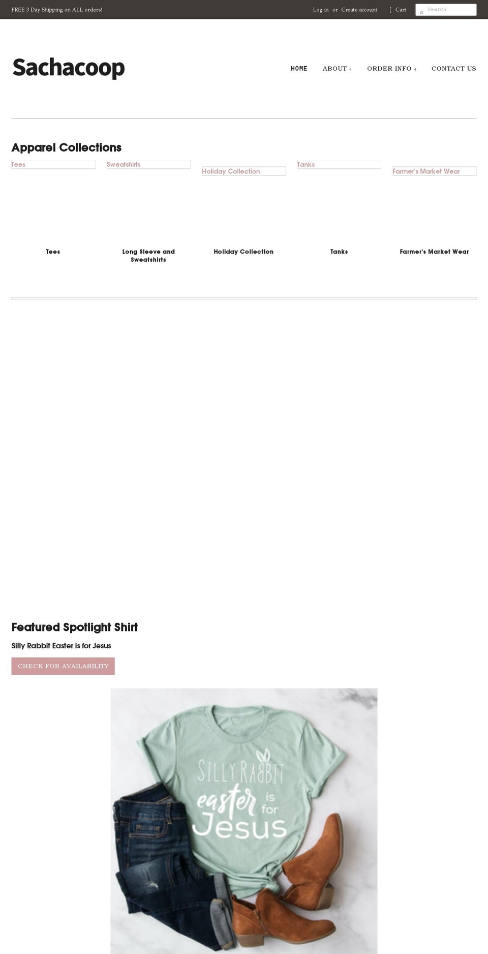 owninlongbeach.com shopify website screenshot