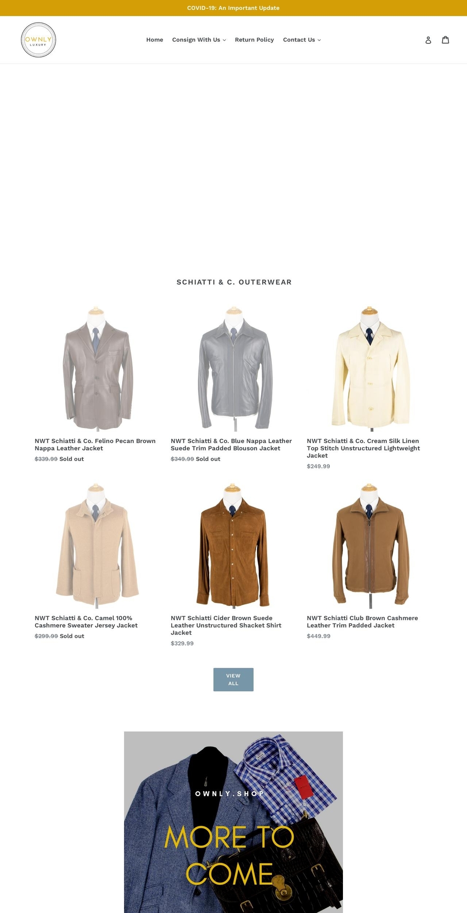 ownly.shop shopify website screenshot