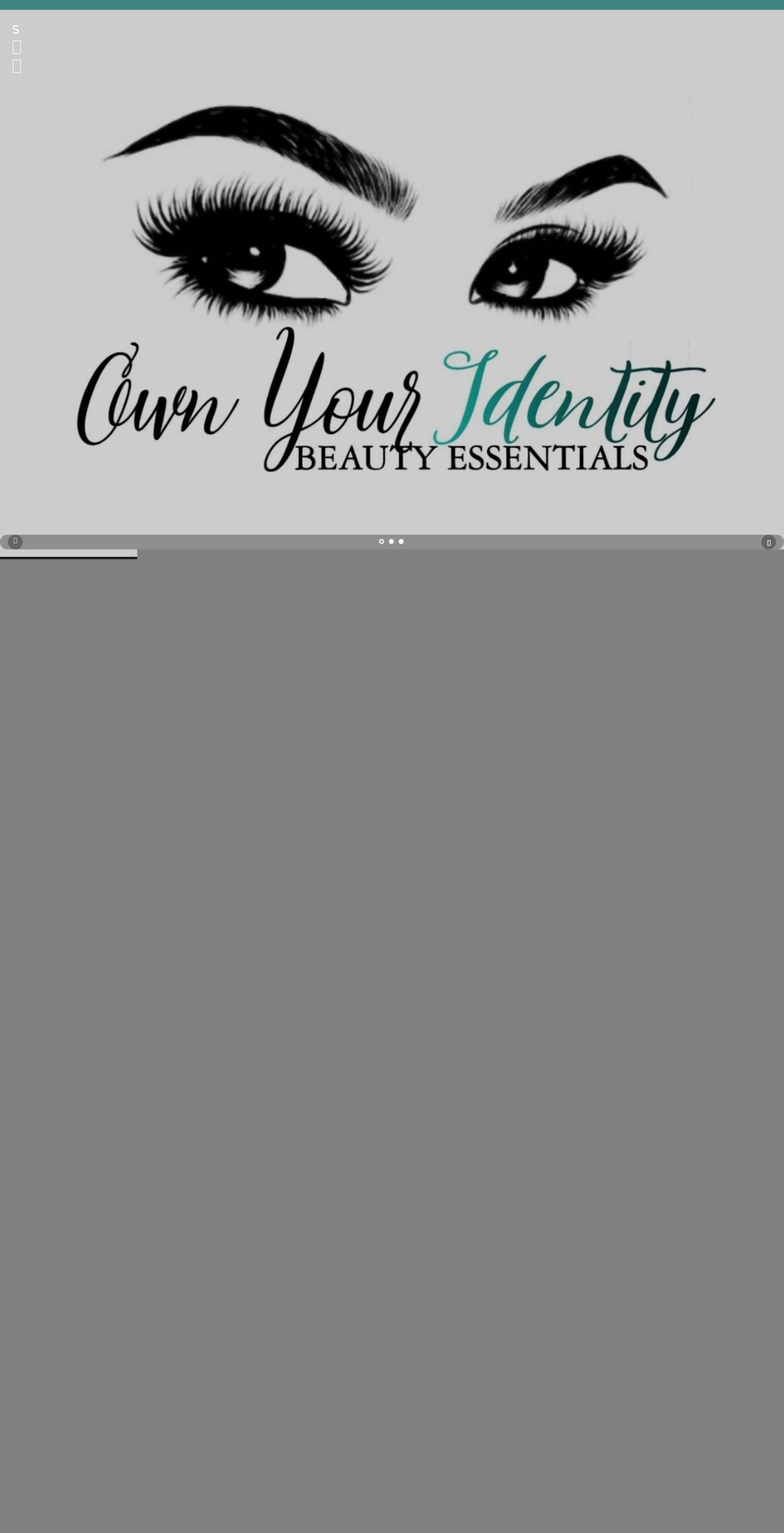 ownuridentity.com shopify website screenshot