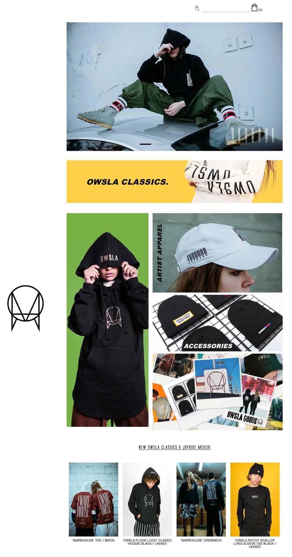 owslagoods.com shopify website screenshot