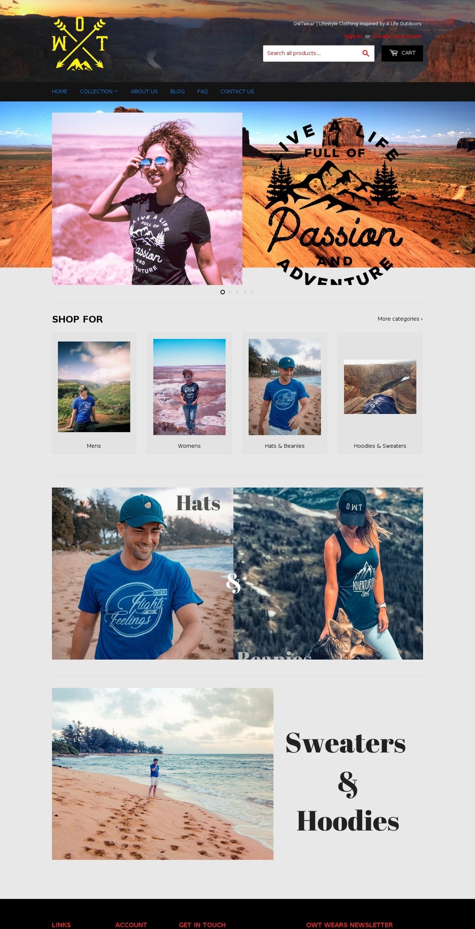 owtwear.com — Shopify storefront screenshot