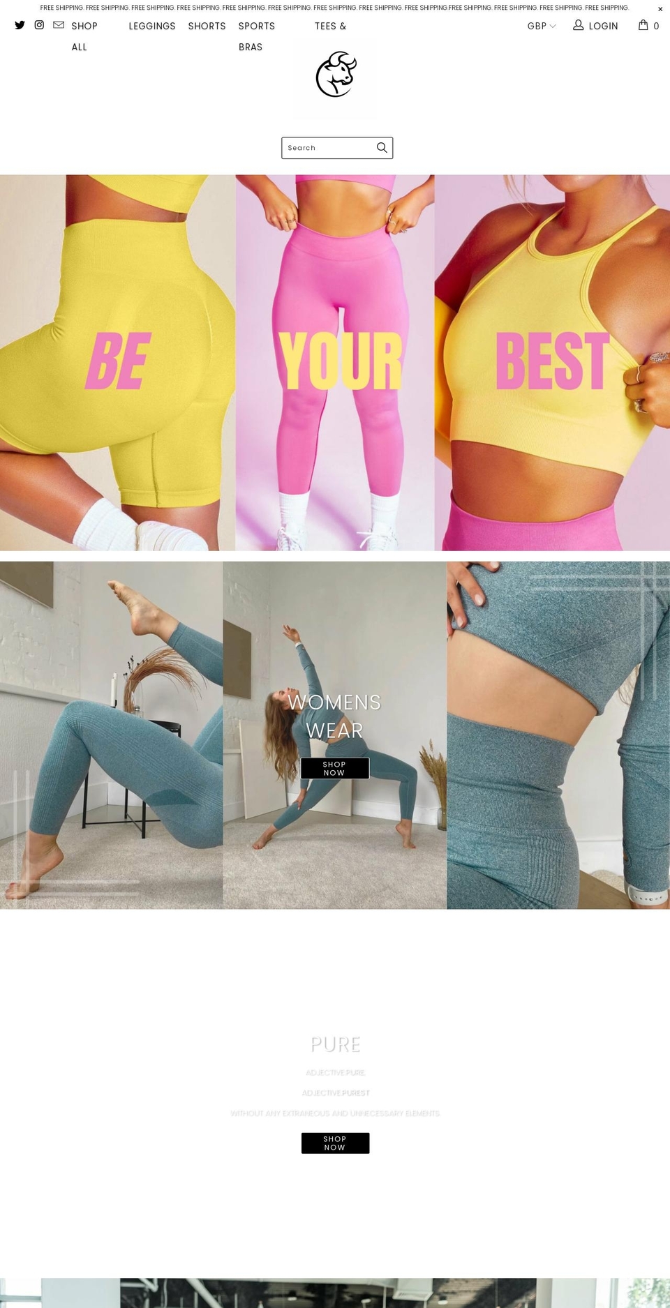 ox-apparel.com shopify website screenshot