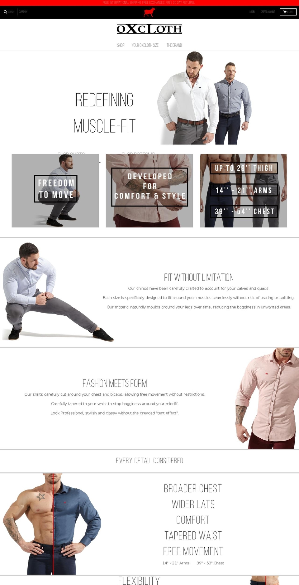 Reformation Shopify theme site example oxcloth.com