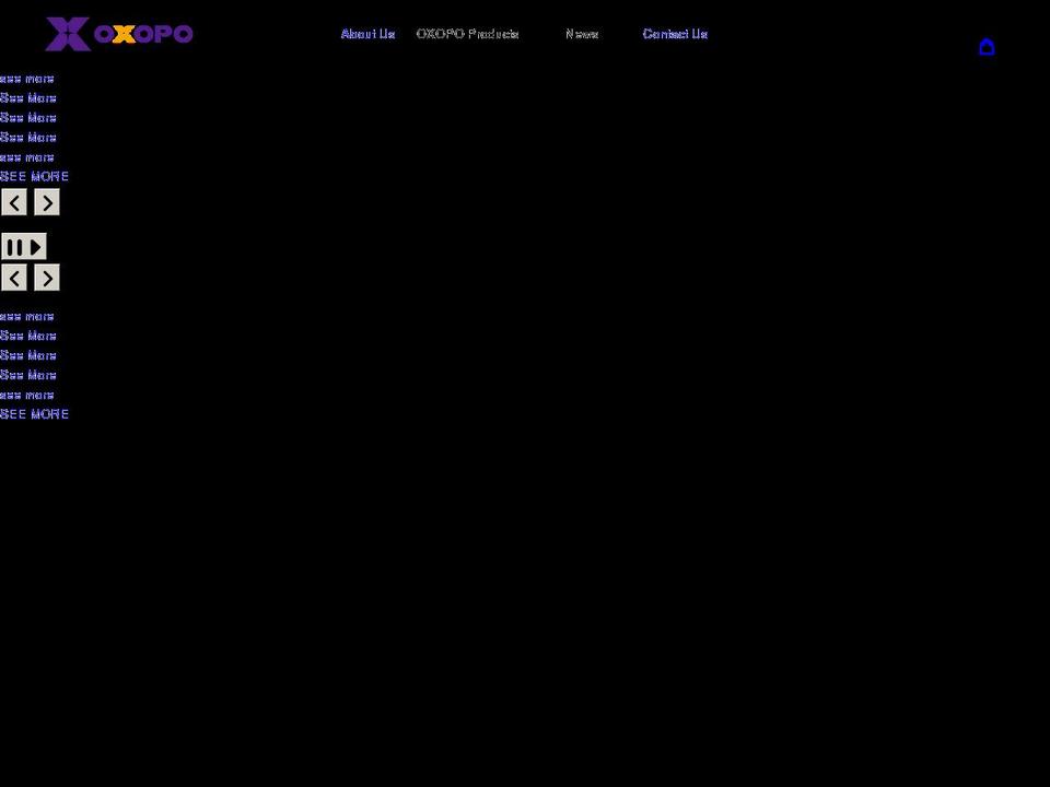 oxopoglobal.com shopify website screenshot