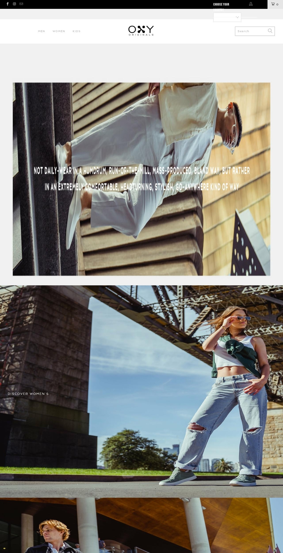 oxy-originals.myshopify.com shopify website screenshot