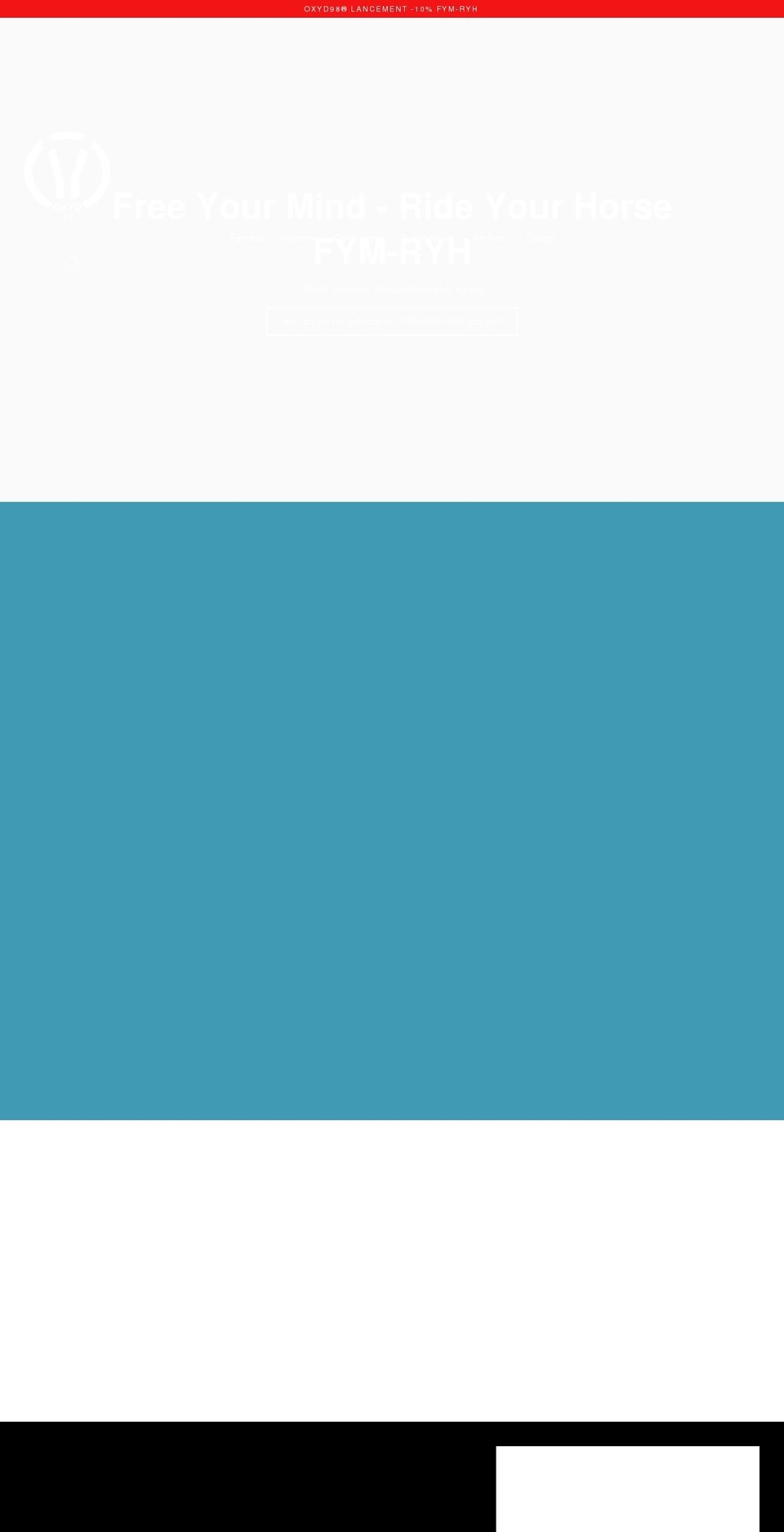 oxyd98.com shopify website screenshot