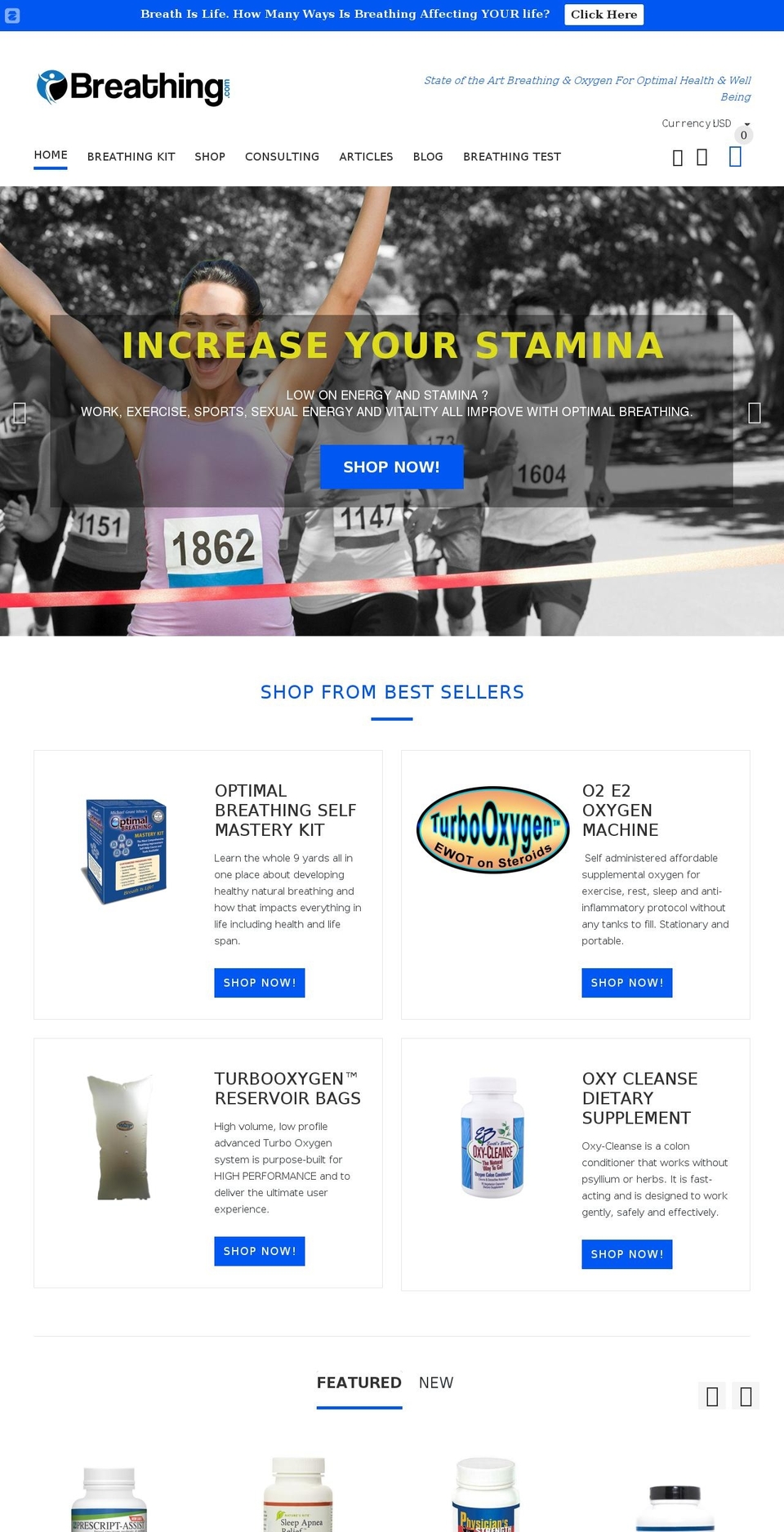 yourstore-v2-1-3 live Shopify theme site example oxygenandbreathing.com