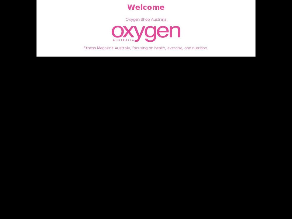 oxygen Shopify theme site example oxygenaushop.com