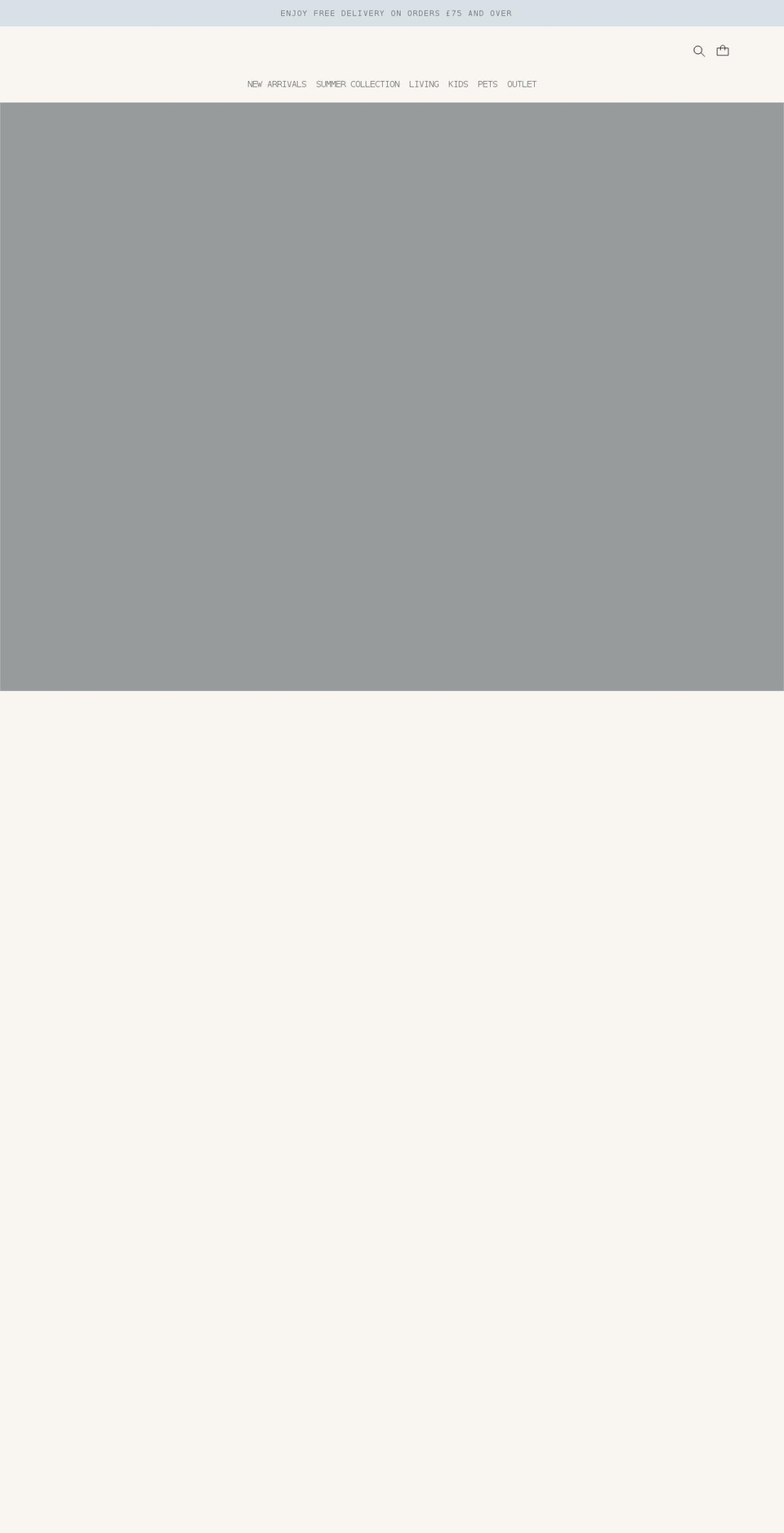 oyoylivingdesign.co.uk shopify website screenshot