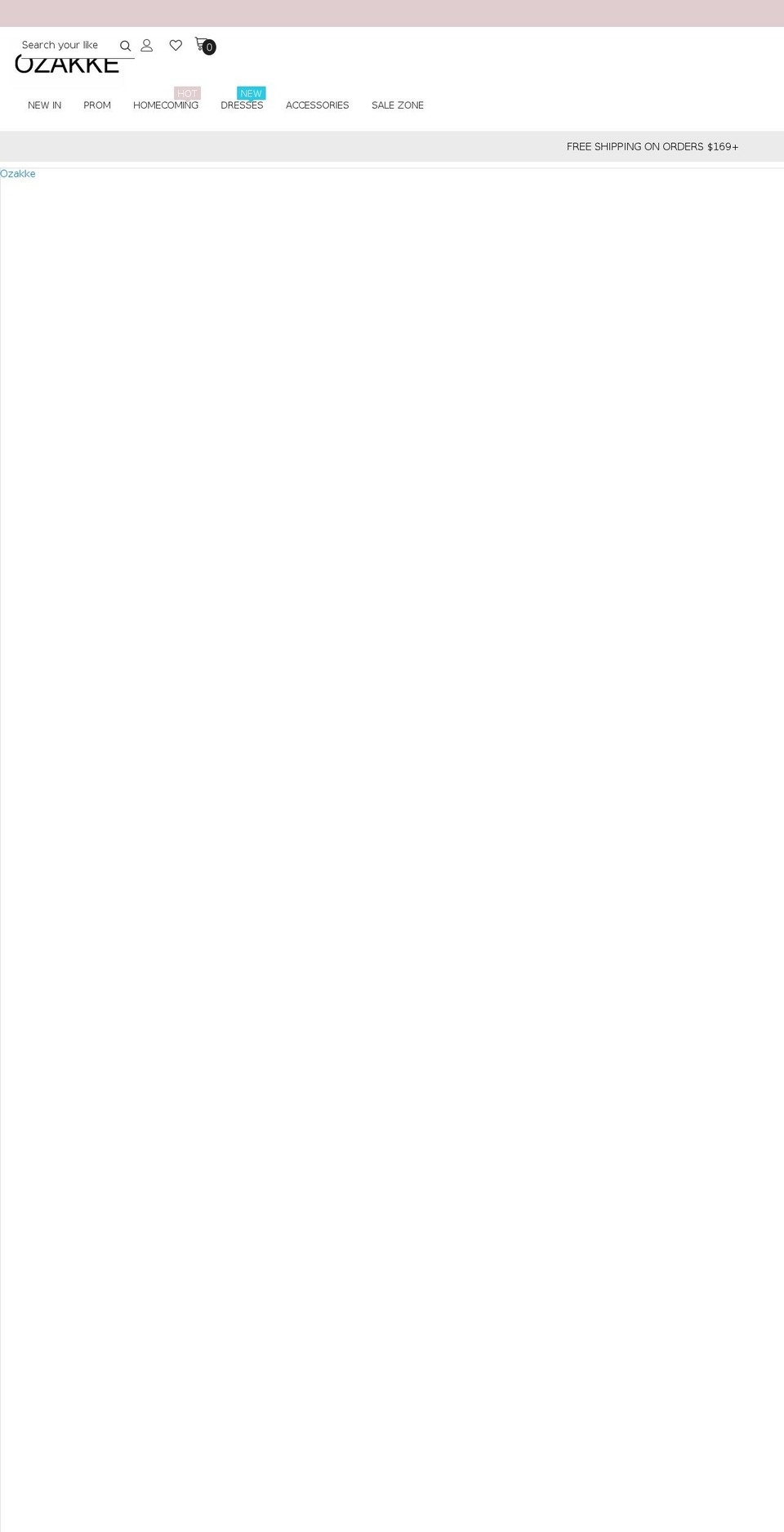 ozakke.com shopify website screenshot