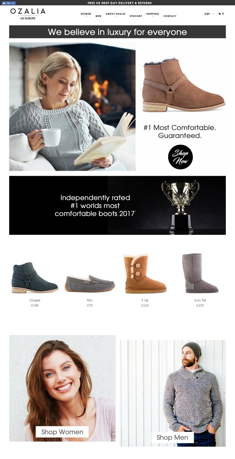 Most Up-To-Date Theme. Related products. Shopify theme site example ozalia-boots-uk.myshopify.com