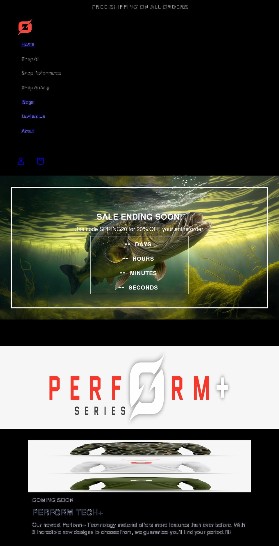 ozarkoutdoorshop.com shopify website screenshot