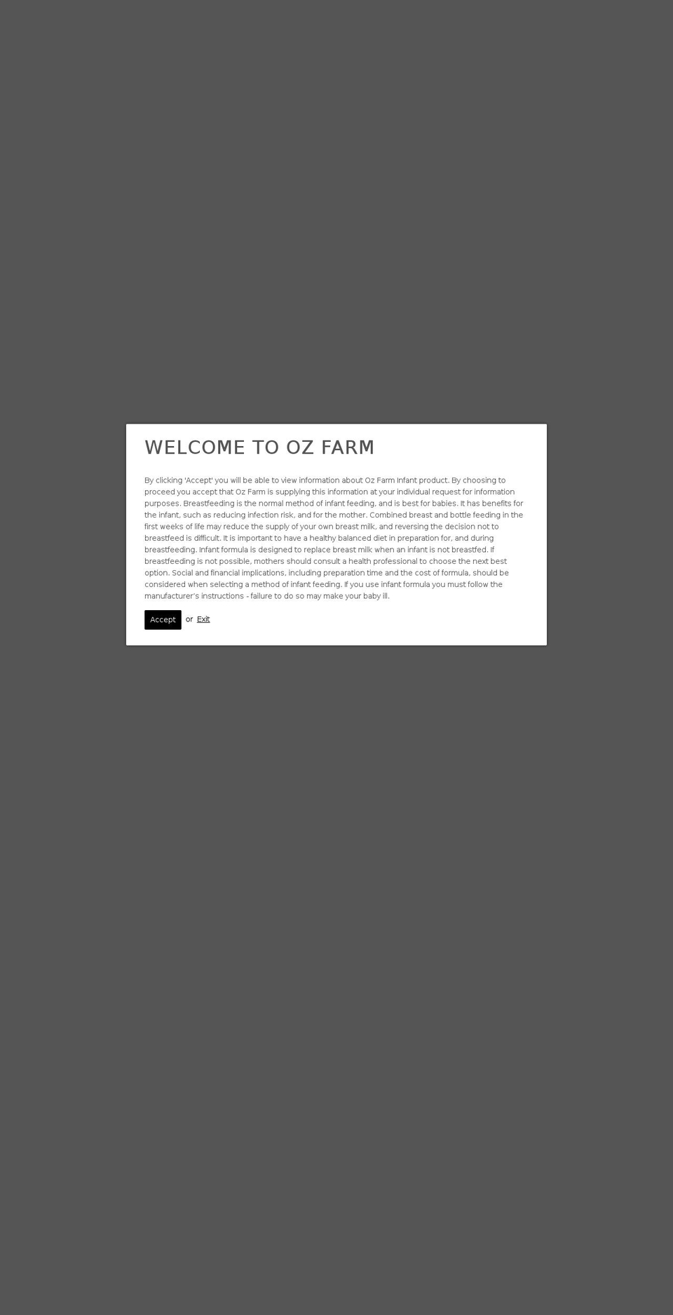 ozfarmroyal.com.au shopify website screenshot