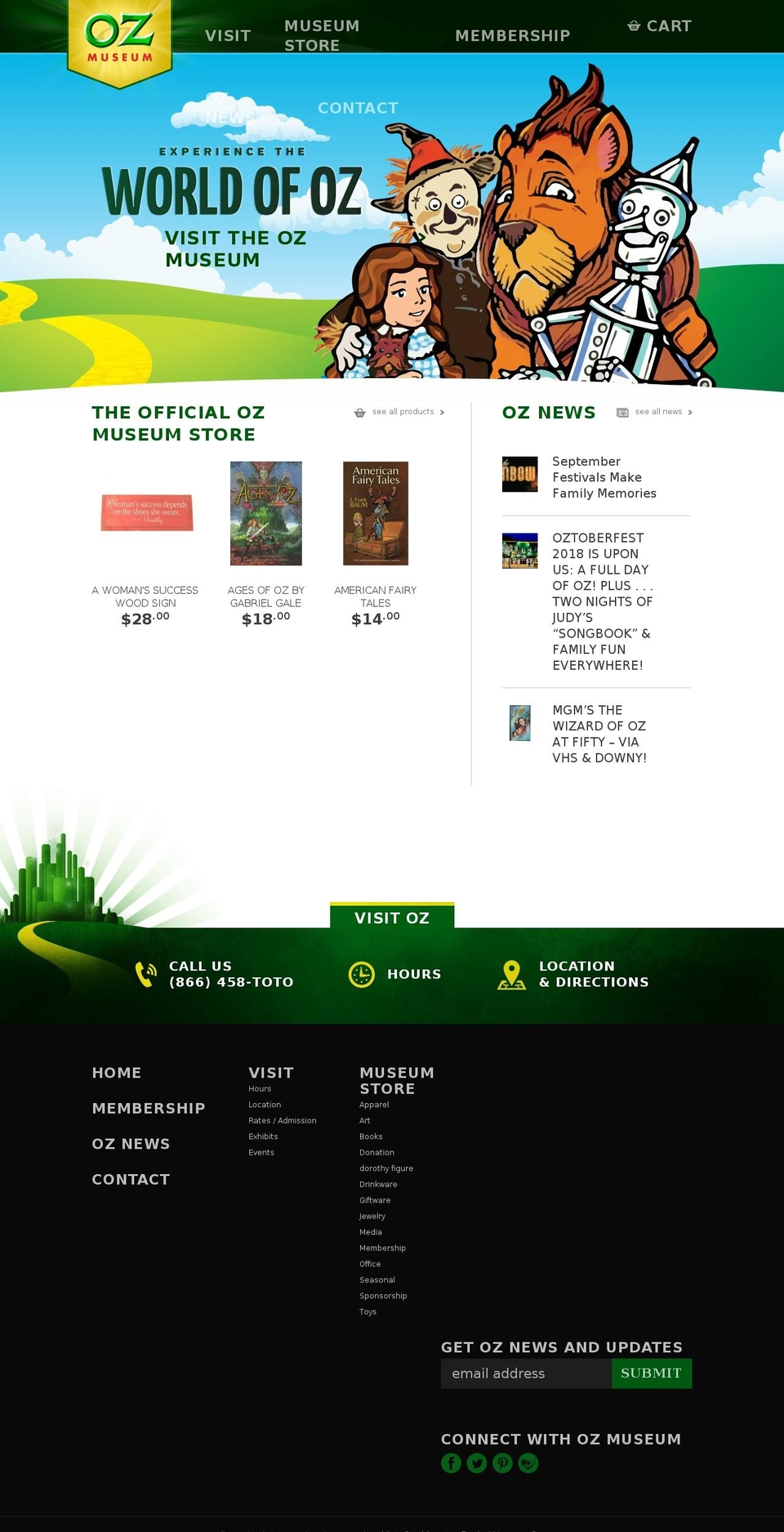 OZ-Museum-Mobile Shopify theme site example ozks.com