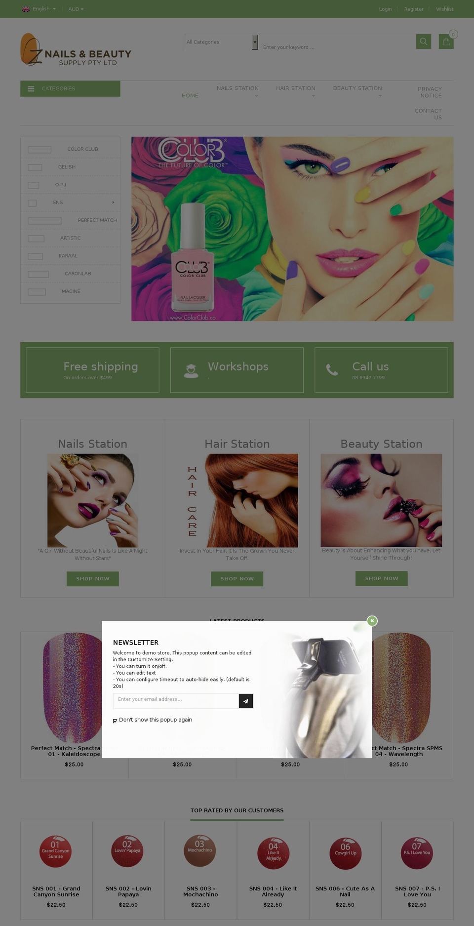 comeback-organiccosmeticsstore-r11 Shopify theme site example oznailsbeautysupply.com