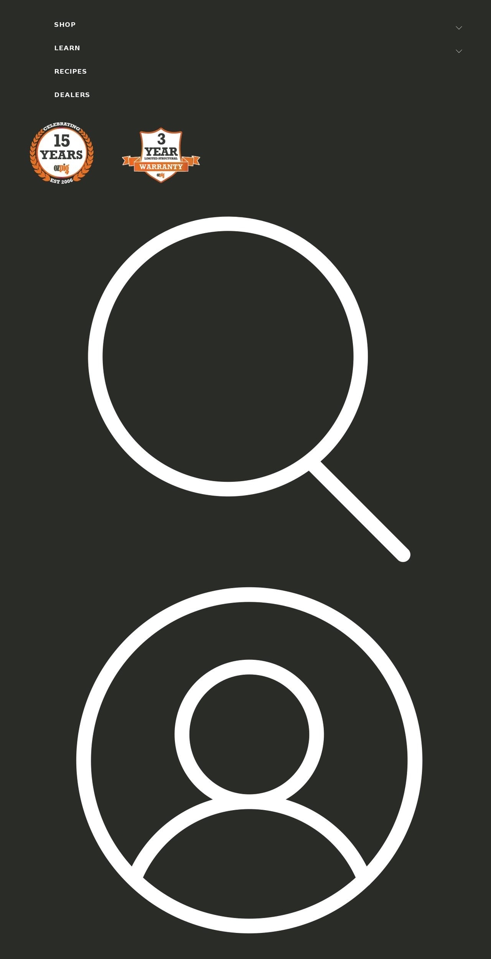 ozpig.co.uk shopify website screenshot