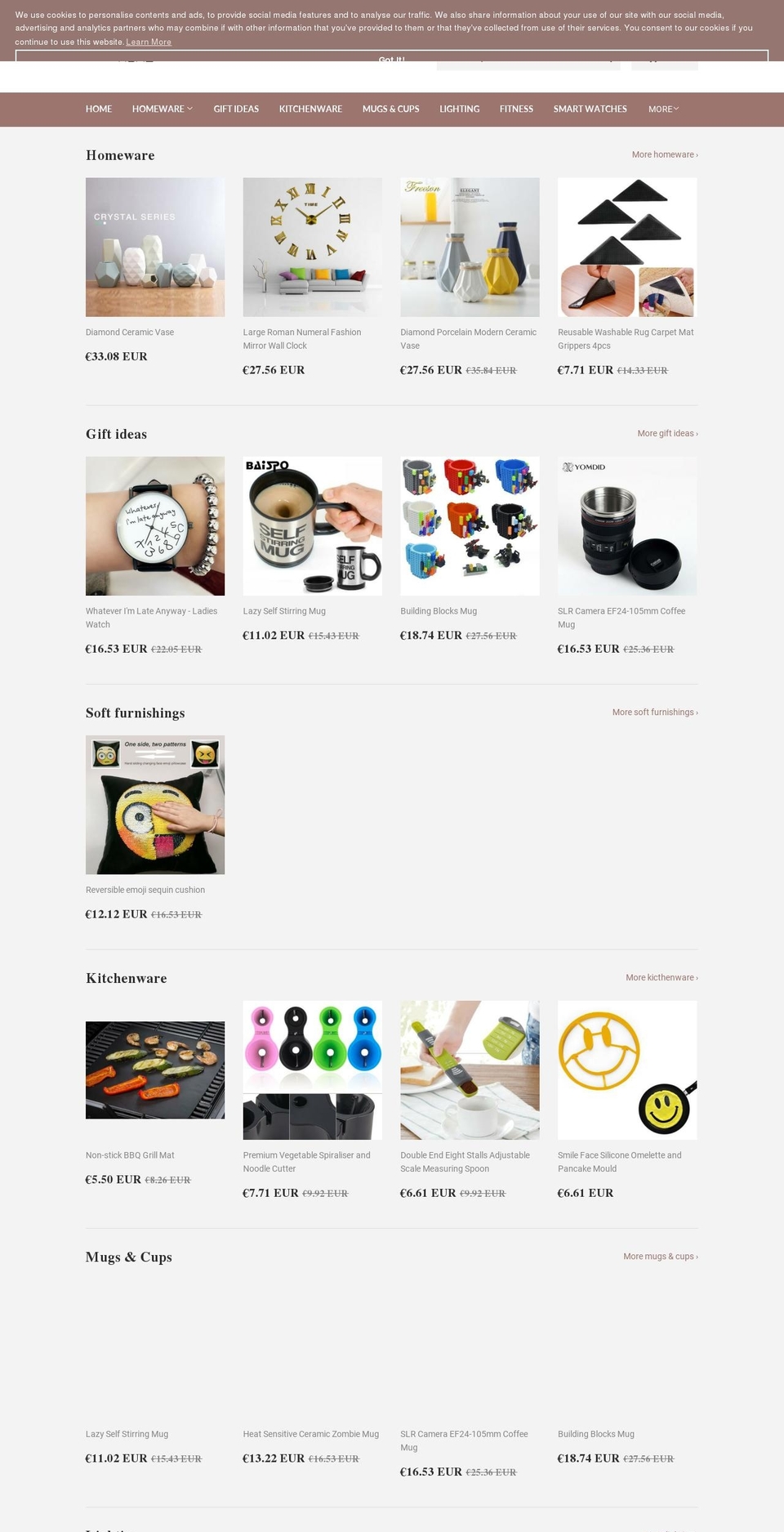 ozzyhome.com — Shopify storefront screenshot