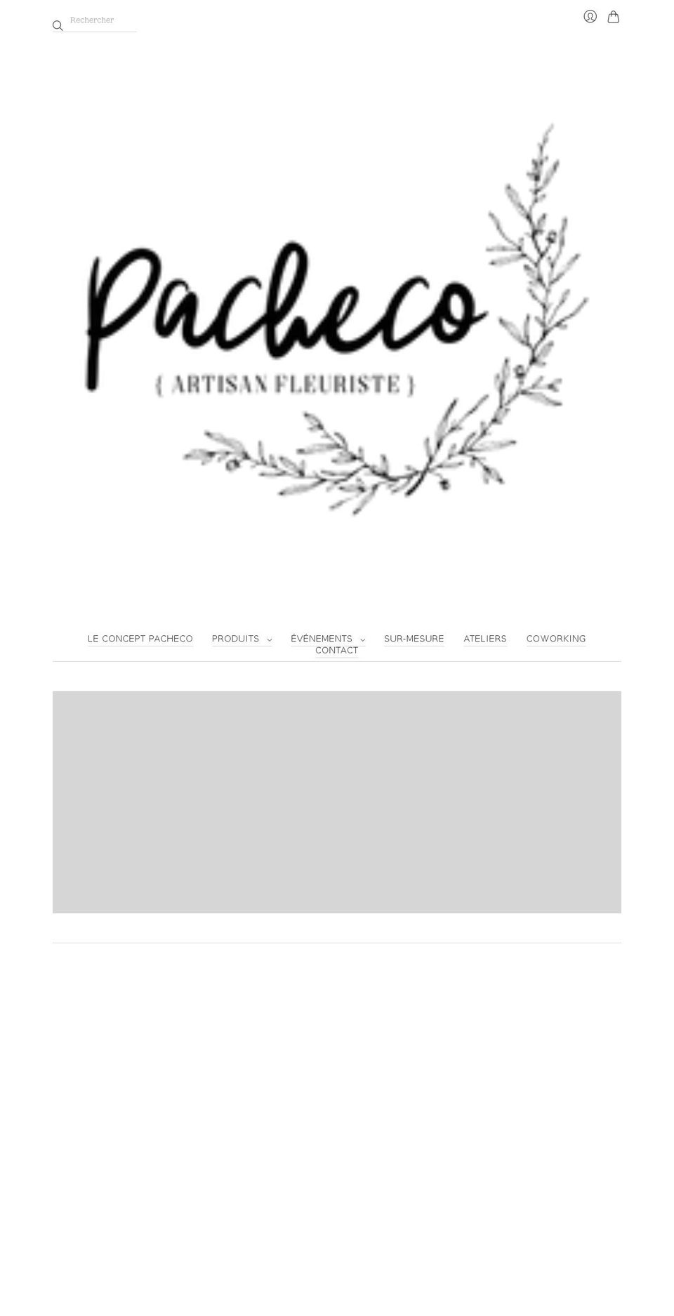 pacheconantes.com shopify website screenshot