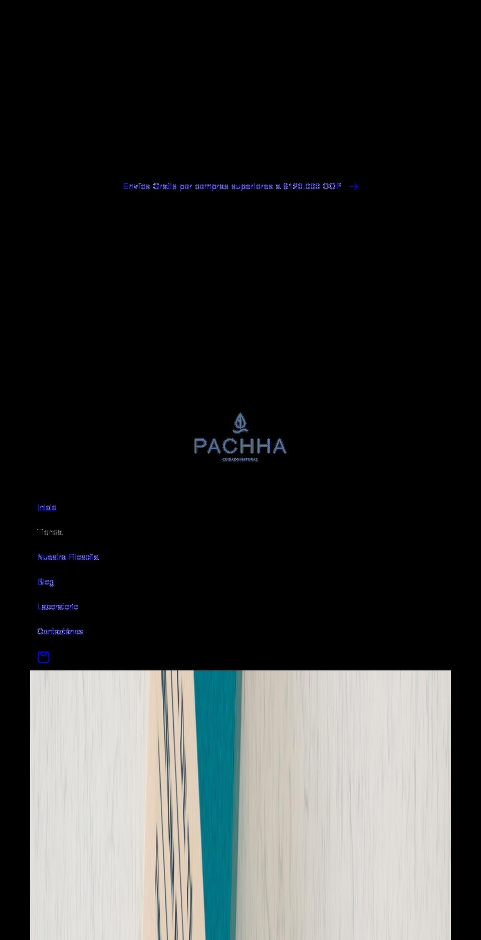 pachha.com.co shopify website screenshot