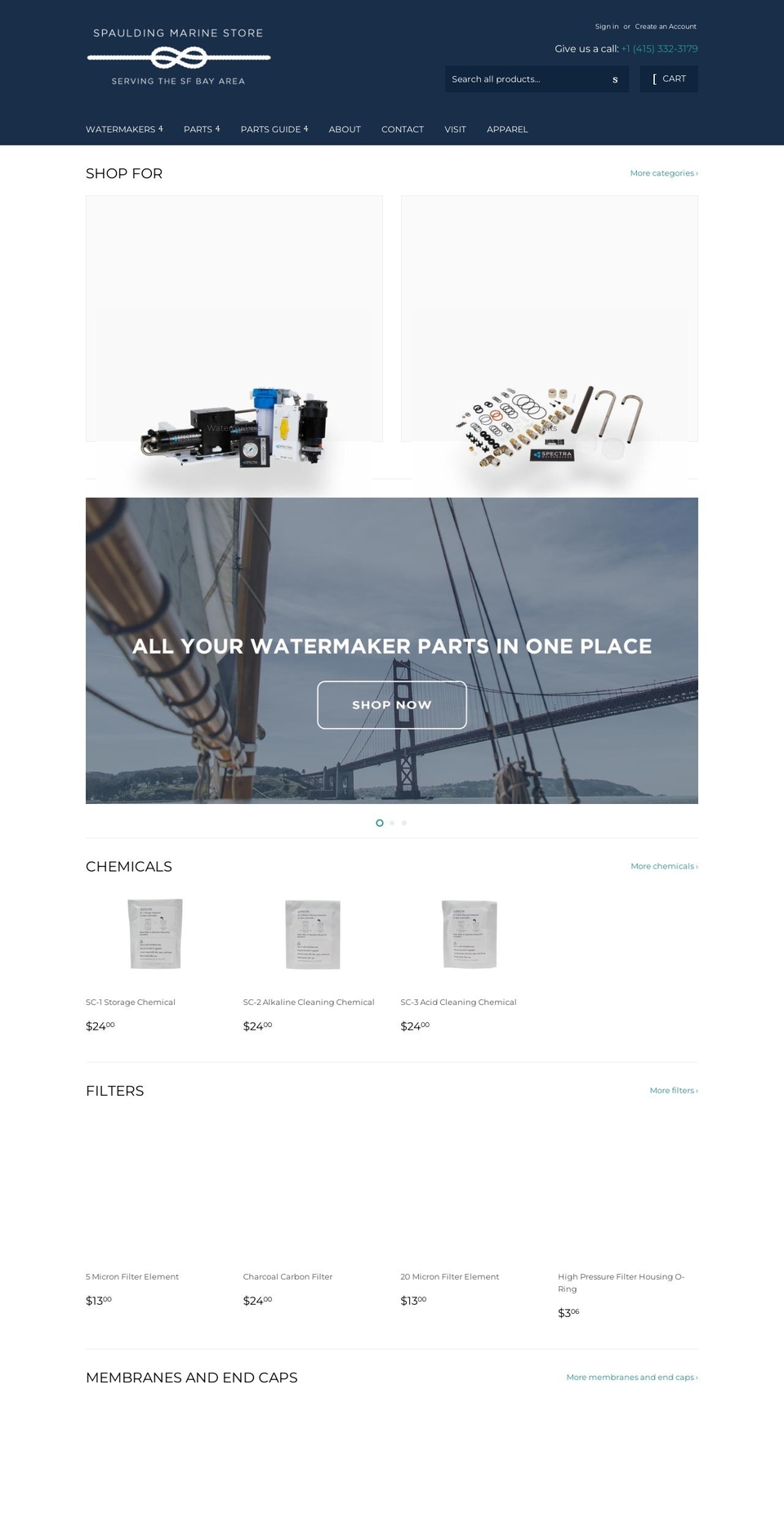 pacific-jack-marine.myshopify.com — Shopify storefront screenshot