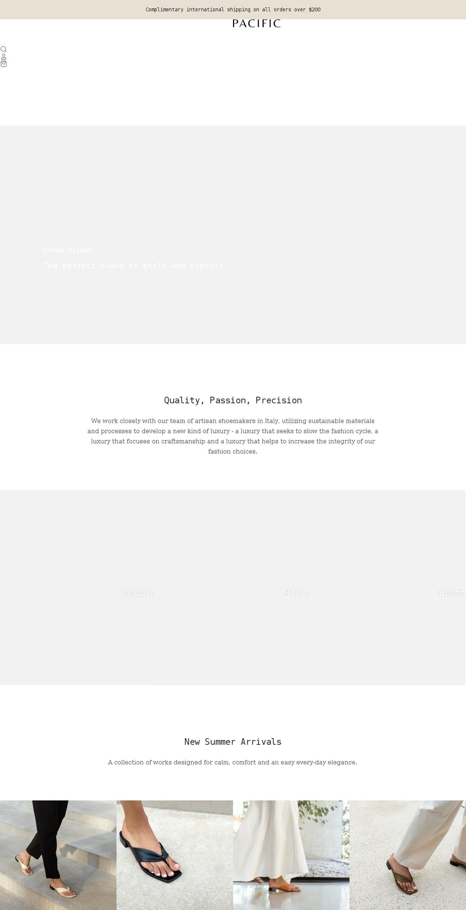 pacific-theme-warm.myshopify.com shopify website screenshot