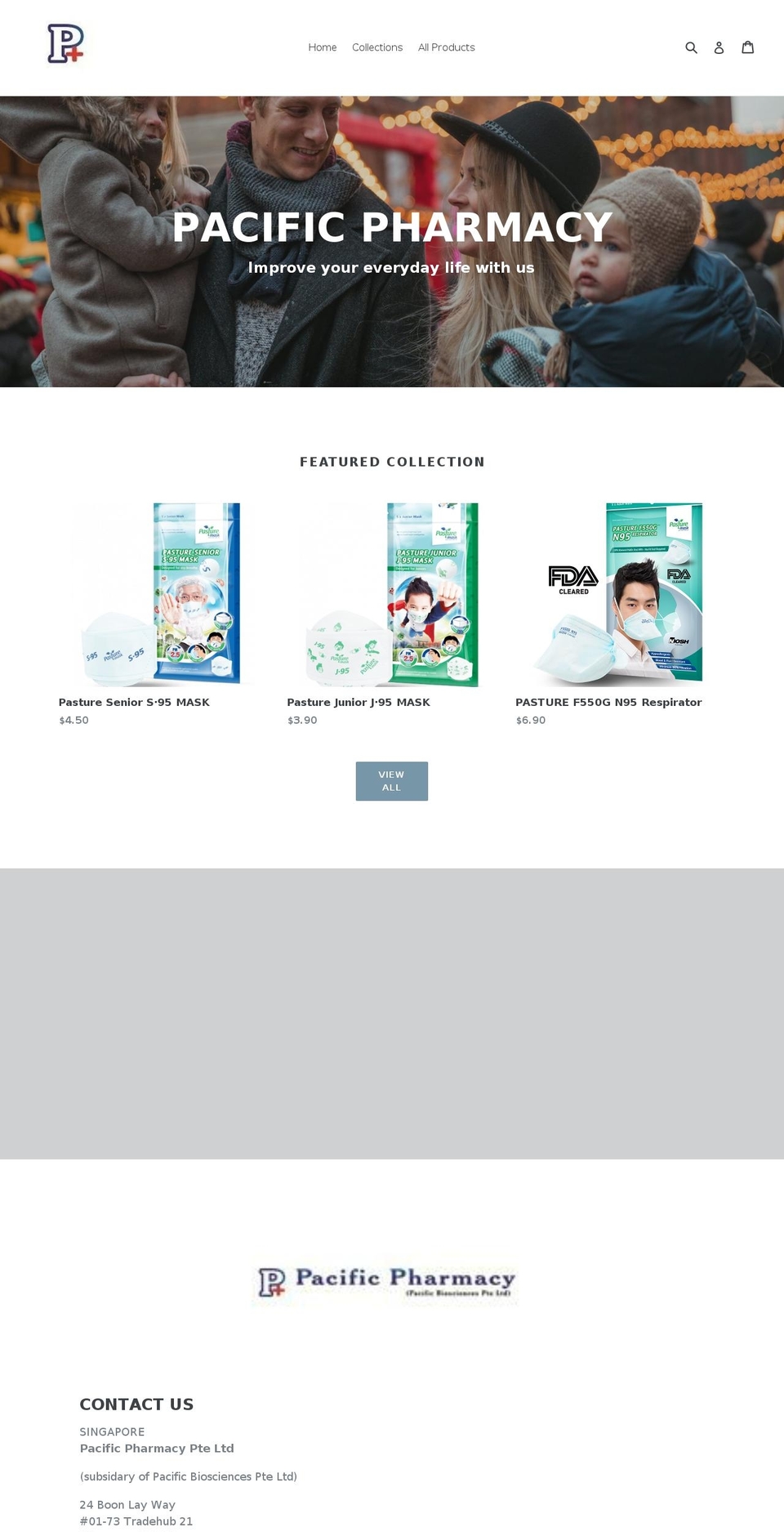 pacifictruste.com — Shopify storefront screenshot